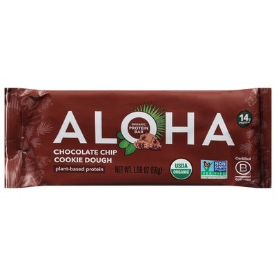 Aloha Chocolate Chip Cky Dough Bar 12/1.98 Oz [UNFI #77189]
