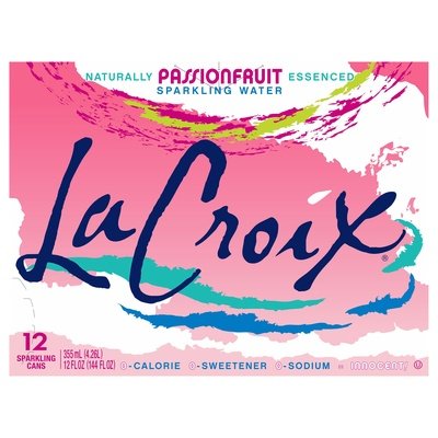 Lacroix Passion Fruit 2/12/12 Oz [UNFI #06961] T