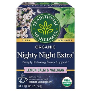 Traditional Medicinals Nighty Night Valerian 6/16 Bag [UNFI #22032] T