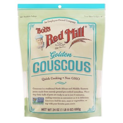 Bobs Red Mill Couscous Golden 4/24 Oz [UNFI #32525]