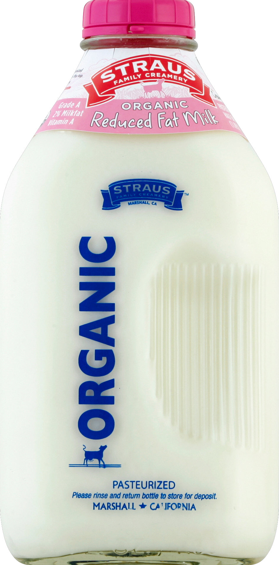 Straus Family Creamery Milk Rf Cream Top 6/64 Oz [UNFI #47813]