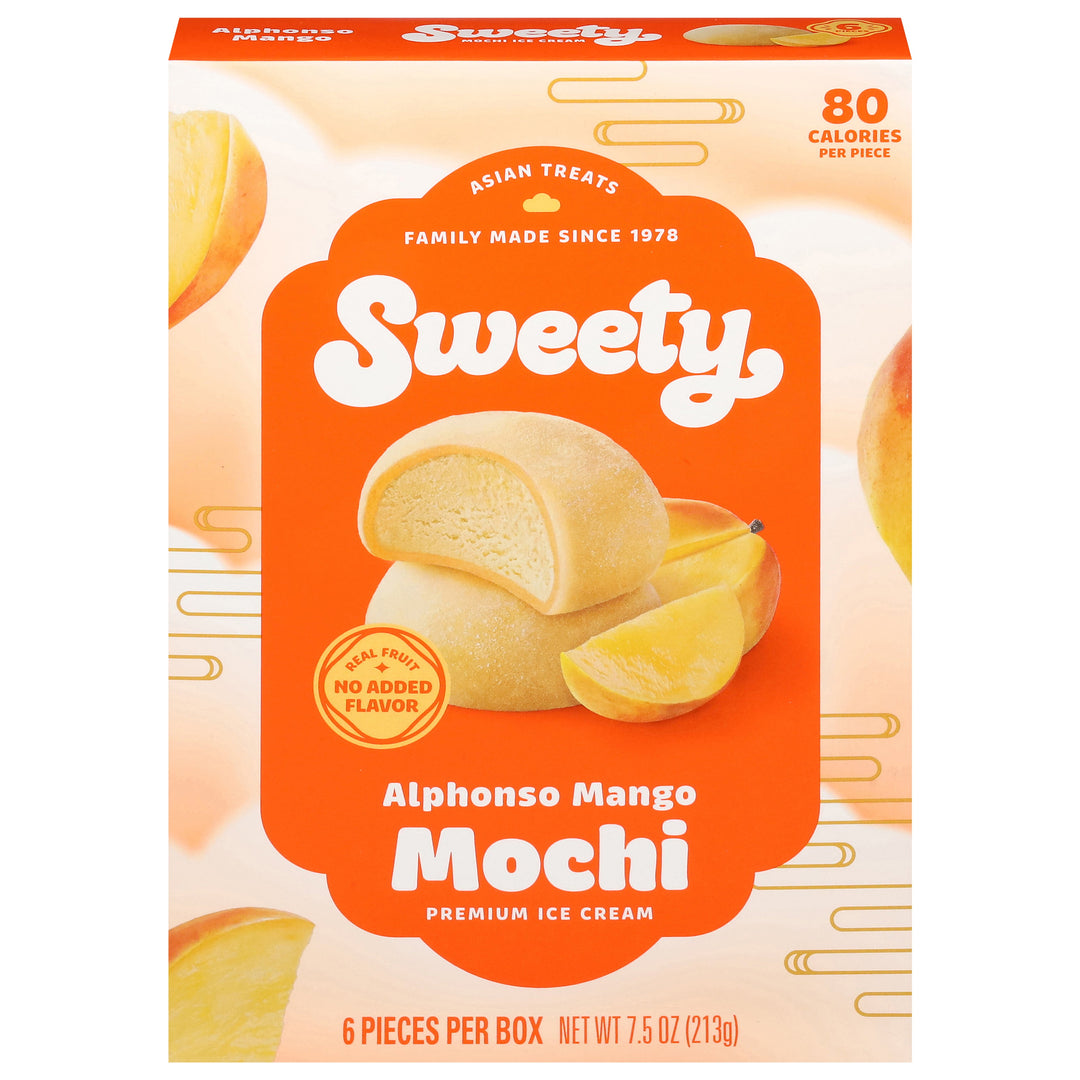 Sweety Ice Cream Alphonso Mango 6/7.5 OZ [UNFI #56436]