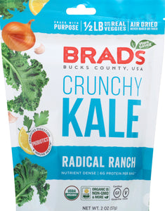 Brads Plant Based Radical Ranch 12/2 Oz [UNFI #60256]