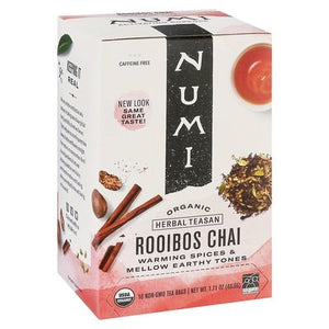 Numi Tea Rooibos Chai 6/18 Bag [UNFI #36688]
