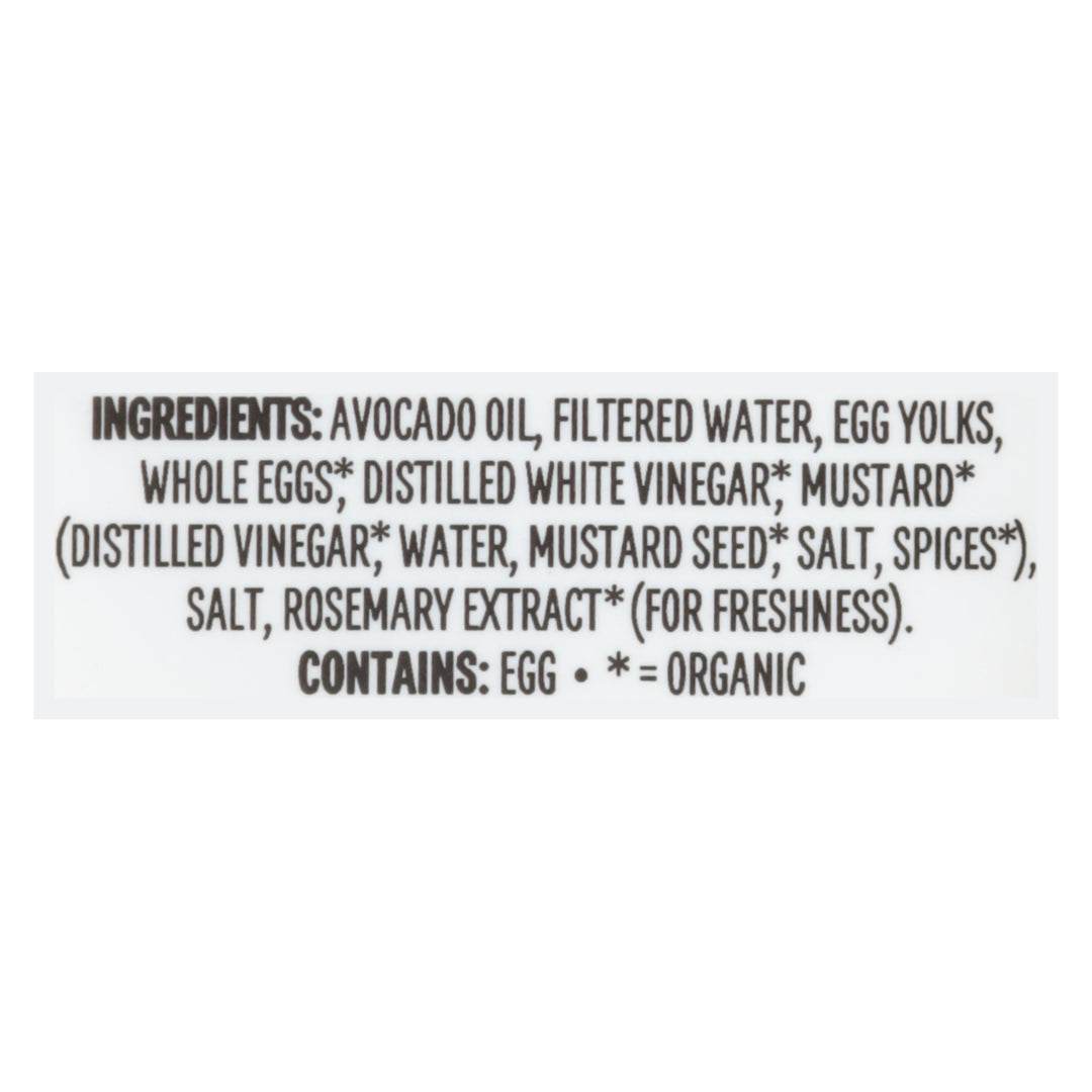 Chosen Foods 100% Avocado Oil Classic Mayo 6/11.25 Oz [UNFI #59594]
