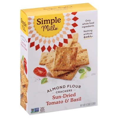Simple Mills Sundried Tomato & Basil Gf 6/4.25 Oz [UNFI #18231]