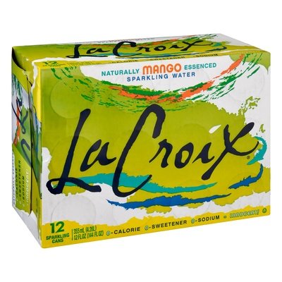 Lacroix Mango 12-Pack 2/12/12 Oz [UNFI #31644] T