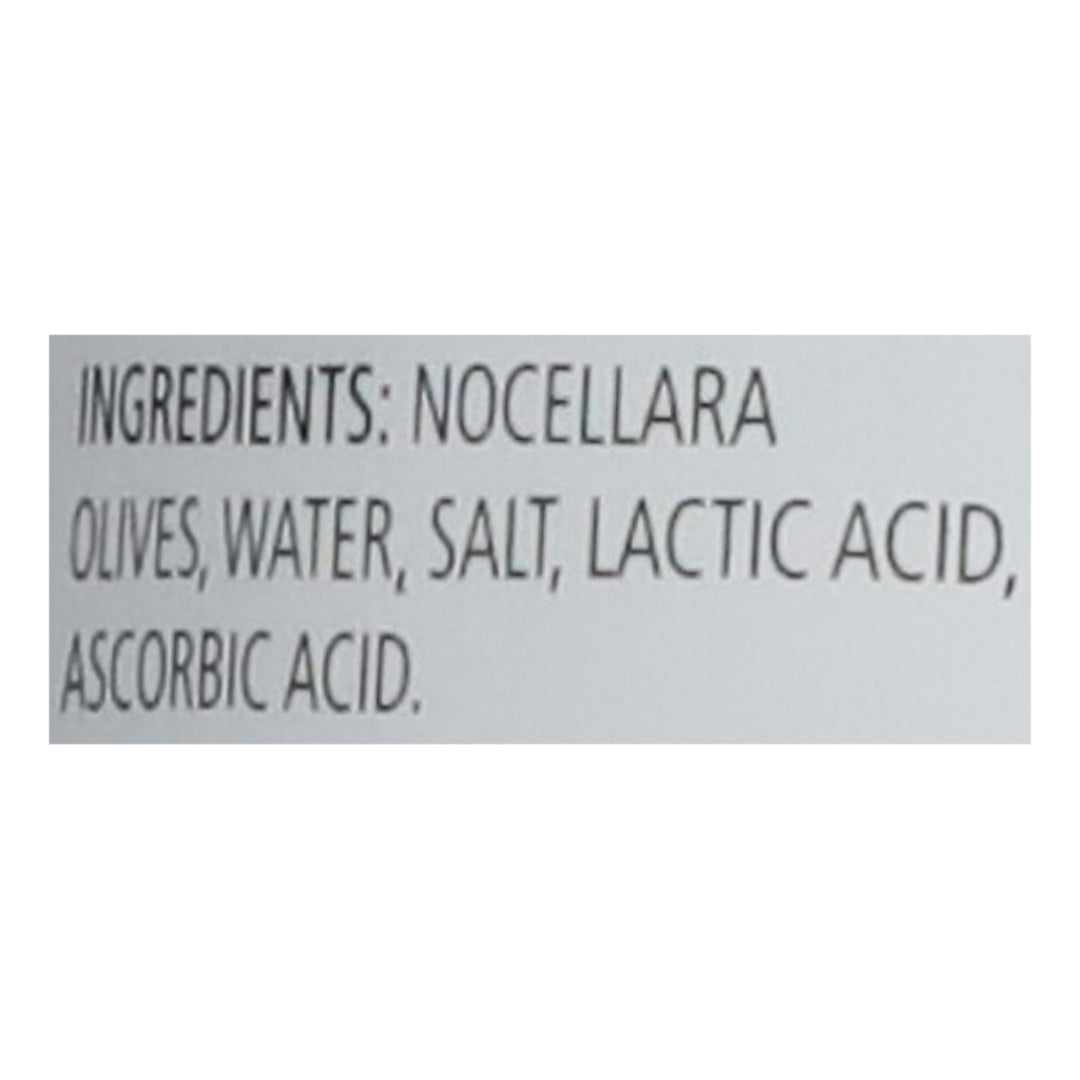 Bono Sicilian Pitted Green Olives 6/5.3 Oz [UNFI #21701]