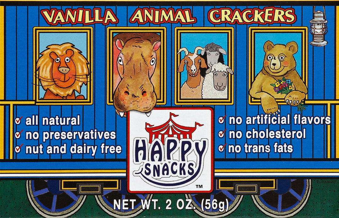 Happy Snacks Circus Animal Crackers 12/2 Oz [UNFI #81670]