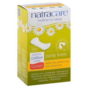 Natracare Panty Shields Curved 16/30 Ct [UNFI #57140] T