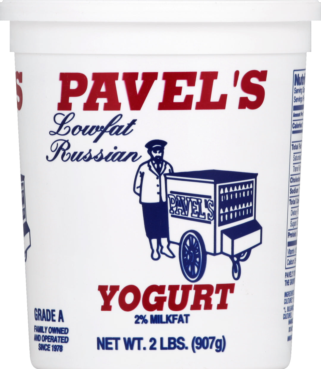 Pavels Yogurt Plain Lf 6/32 Oz [UNFI #10840]