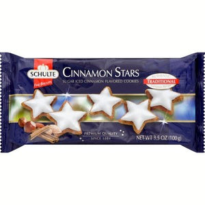 Schulte Cinnamon Stars 21/3.5 Oz [UNFI #81249]