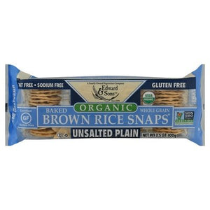 Edward & Sons Plain Unsalted 12/3.5 Oz [UNFI #36183]