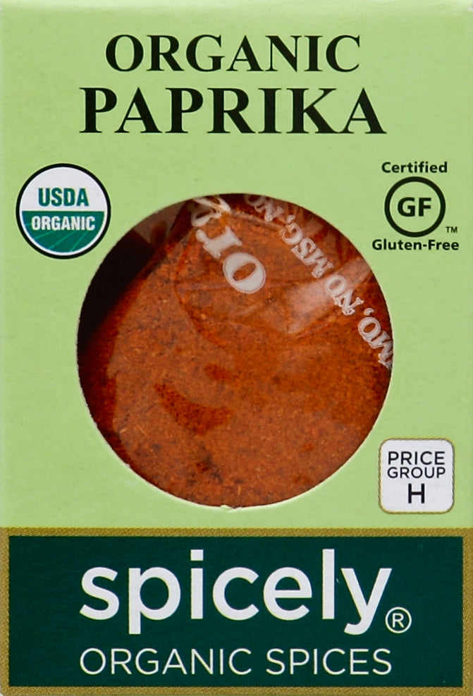 Spicely Organics Paprika 6/.45 Oz [UNFI #14541]