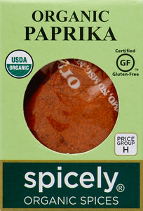 Spicely Organics Paprika 6/.45 Oz [UNFI #14541]