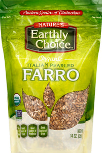 Natures Earthly Choice Farro Italian Pearled 6/14 Oz [UNFI #20760]