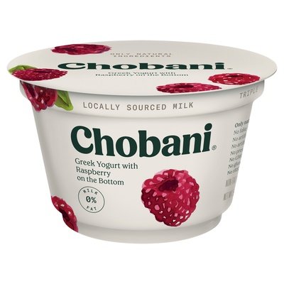 Chobani Raspberry Fob 12/5.3 Oz [UNFI #69321]