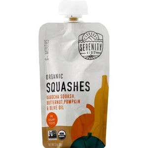OG2 Serenity Kids Oganic Squashes 6/3.5 OZ [UNFI #59911]