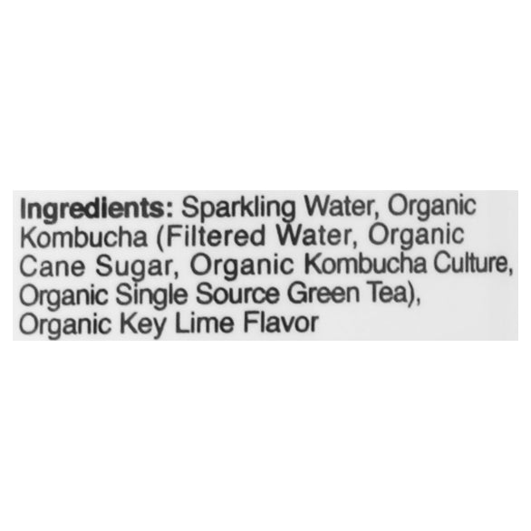 Agua Bucha Key Lime 12/12 Oz [UNFI #67147]