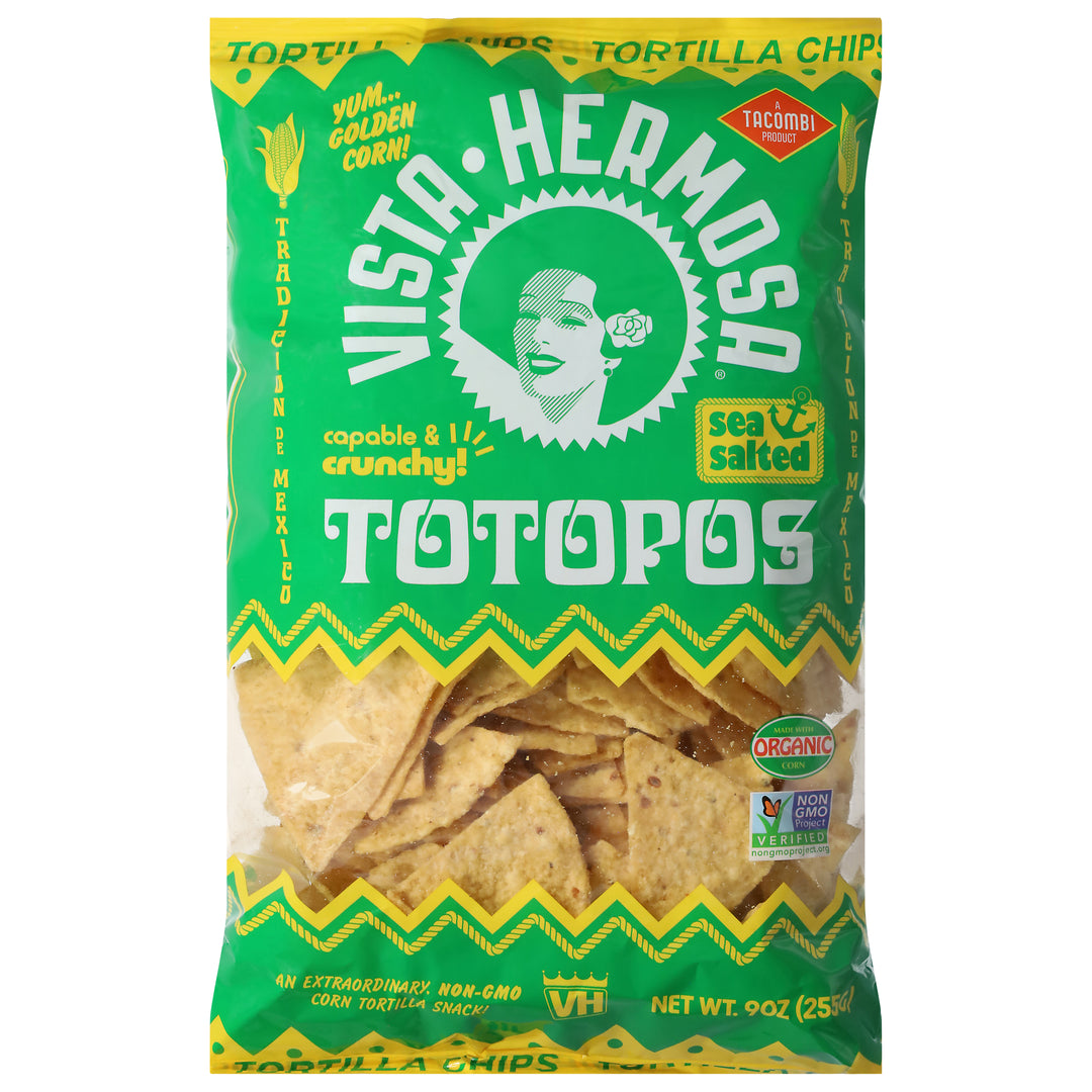 Vista Hermosa Tort Chp,Yel Corn Sslt 9/9 Oz [UNFI #87743]