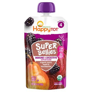 Happy Tot Pears Beets Blackberries 16/4 Oz [UNFI #53856]