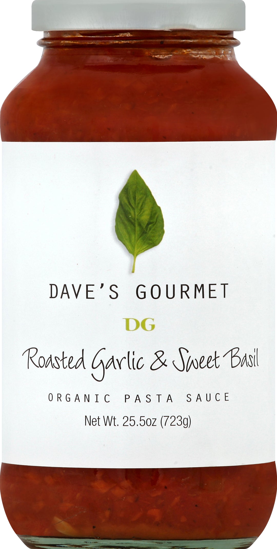 Daves Gourmet Roasted Garlic & Sweet Basil 6/24 Oz [UNFI #61902]