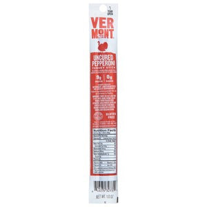 Vermont Smoke & Cure Pepperoni Uncured 24/1 Oz [UNFI #58397]