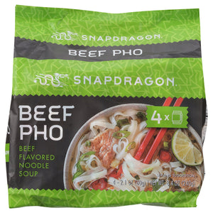 Snapdragon Beef Pho Noodle 4/8.4 OZ [UNFI #77276]