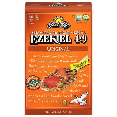 Food For Life Ezekiel 4:9 Original Sprouted Grain 6/16 Oz [UNFI #21790]