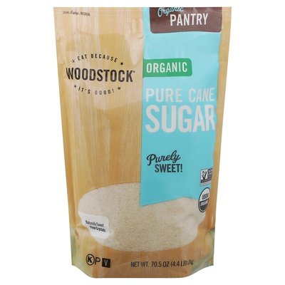 Woodstock Pure Cane Granulated 5/4.4 Lb [UNFI #07432]