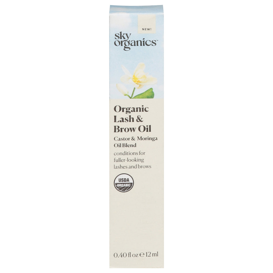 Sky Organics Lash & Brow Oil Og2 .40 OZ [UNFI #43515] T