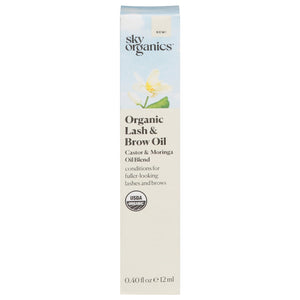 Sky Organics Lash & Brow Oil Og2 .40 OZ [UNFI #43515] T