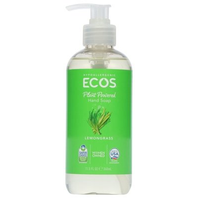 Ecos Hand Soap Lemongrass 6/11.5 Oz [UNFI #44482] T