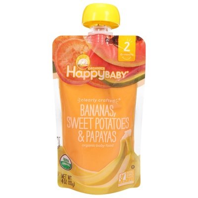Happy Baby Bananas Swt Potatoes & Papaya 16/4 Oz [UNFI #26772]