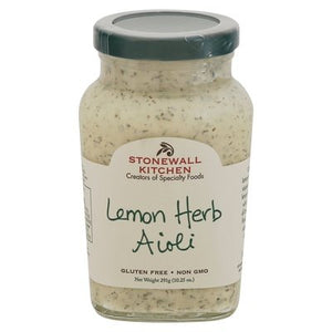 Stonewall Kitchen Lemon Herb Aioli 12/10 Oz [UNFI #36969]