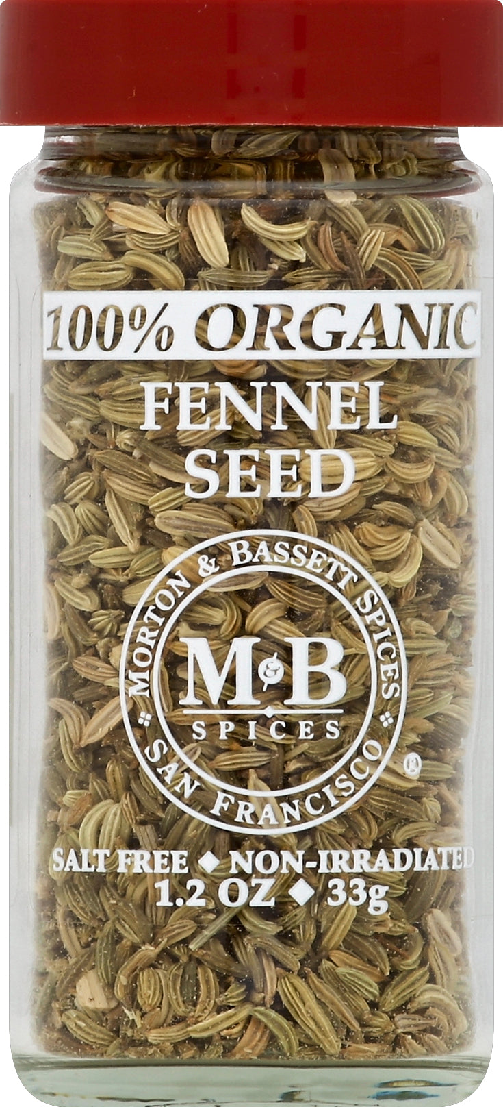 Morton & Bassett Fennel Seed 3/1.2 Oz [UNFI #28837]