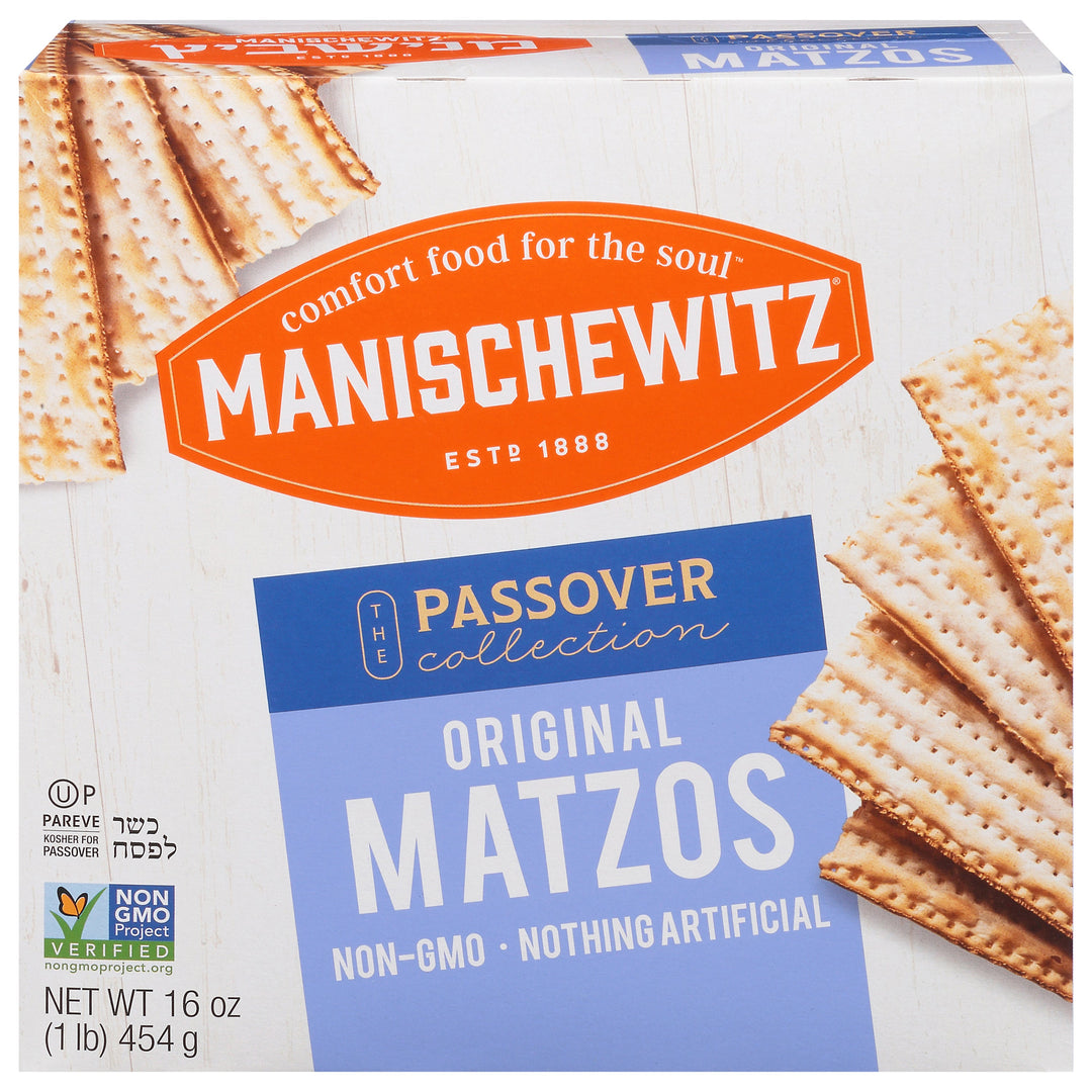 Manischewitz Meal Matzo No Salt 30/1 LB [UNFI #22678]