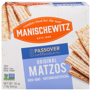 Manischewitz Meal Matzo No Salt 30/1 LB [UNFI #22678]