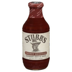 Stubbs Smokey Mesquite Bar-B-Q 6/18 Oz [UNFI #38967]