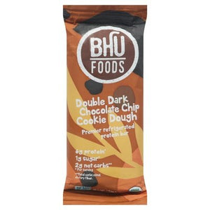 Bhu Dbl Dark Chocolate Cky Dough 8/1.6 Oz [UNFI #60913]