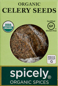 Spicely Organics Celery Seeds Og2 6/.35 OZ [UNFI #14223]