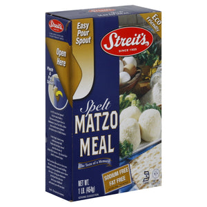 Streits Matzo Meal Spelt 12/1 LB [UNFI #32341]