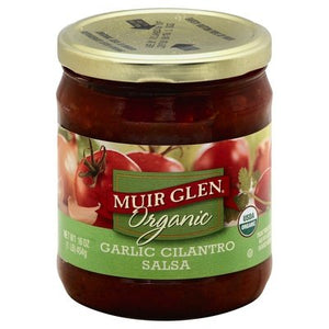 Muir Glen Garlic Cilantro Medium 12/16 Oz [UNFI #04714]