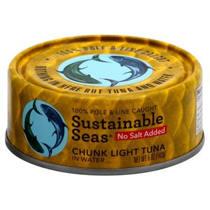 Sustainable Seas Chunky Light Tuna No Salt 12/5 Oz [UNFI #61283]