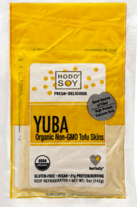 Hodo Foods Plain Yuba Tofu Skins 6/5 Oz [UNFI #13346]