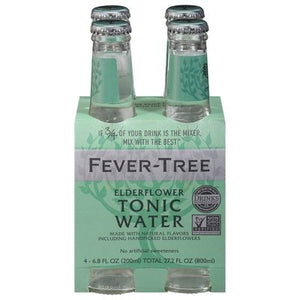 Fever-Tree Tonic Water Elderflower 6/4/6.8 Oz [UNFI #72965] T