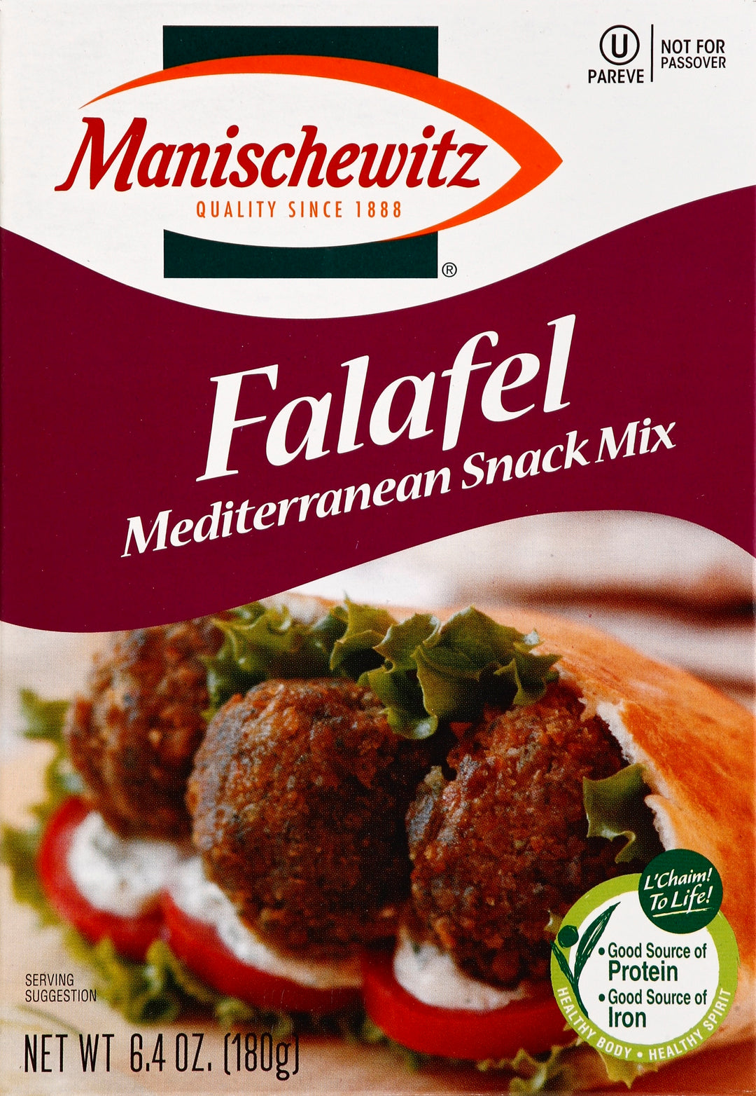 Manischewitz Falafel Snack Mix 12/6.4 Oz [UNFI #05190]