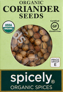 Spicely Organics Coriander Seed Og2 6/.3 OZ [UNFI #14282]