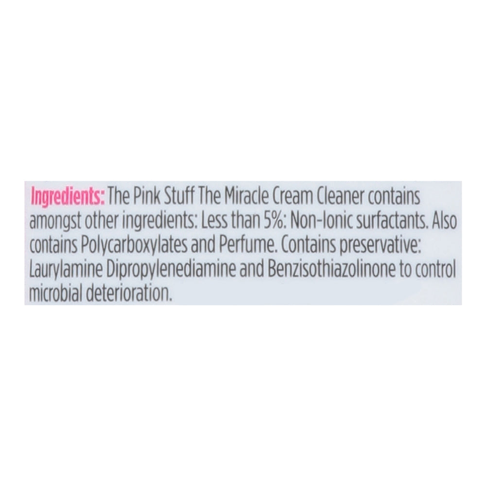 The Pink Stuff Cream Cleaner 12/16.9 Oz [UNFI #60699] T