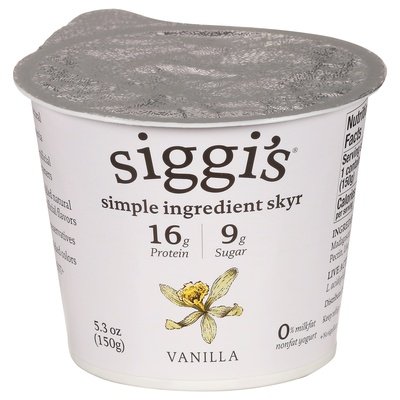 Siggis Vanilla 12/5.3 Oz [UNFI #11989]
